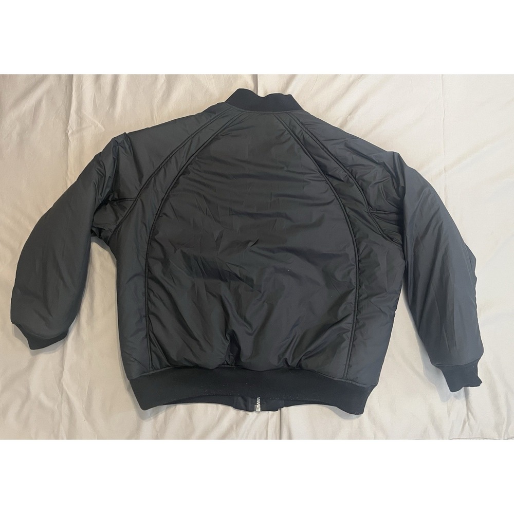 Air Jordan Reversible Varsity Jacket Black Coat Puffy 2XL DQ7344-010 - Picture 16 of 16